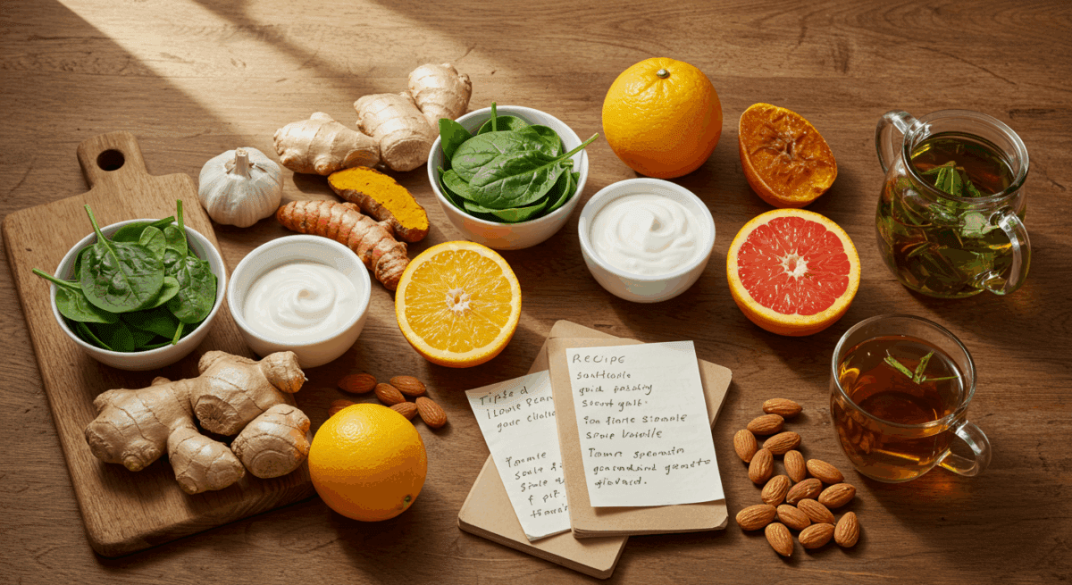 7 Alimentos que Aumentam a Imunidade Naturalmente (Com Receitas!)