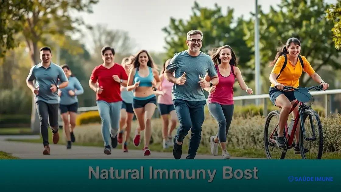 Exercícios que impulsionam a imunidade