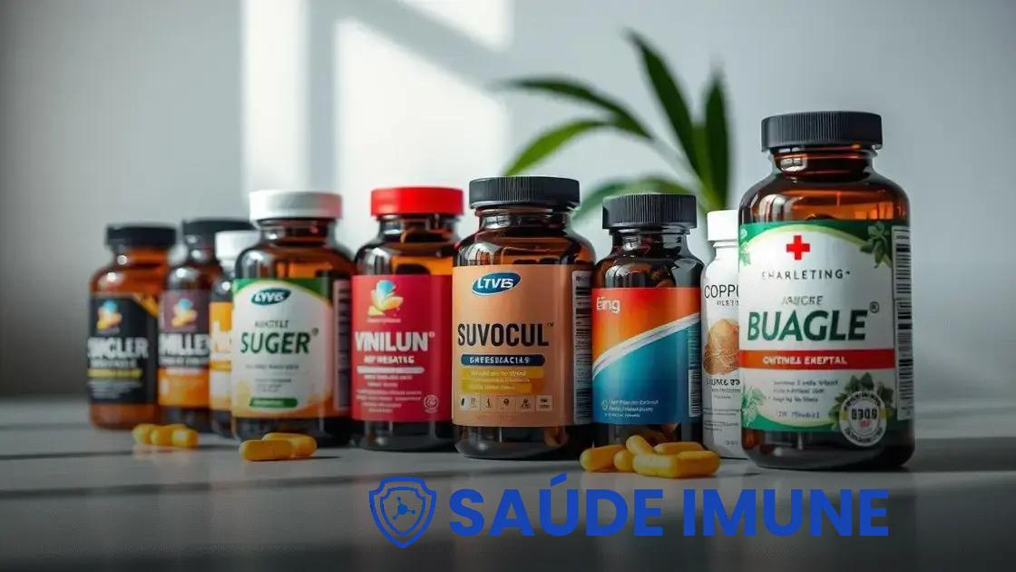 suplementos e vitaminas indicadas